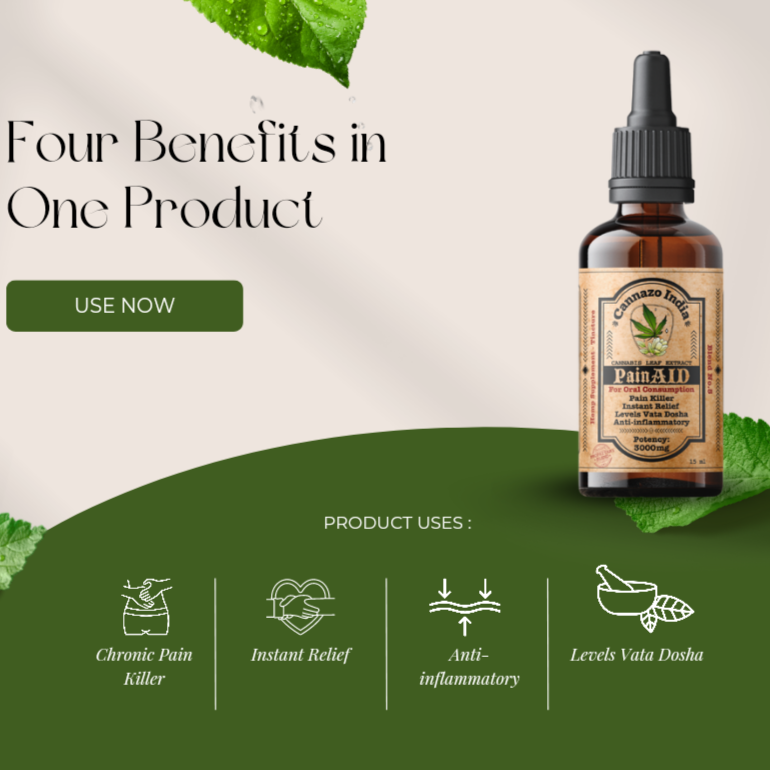 Cannazo India - Pain Aid Tincture