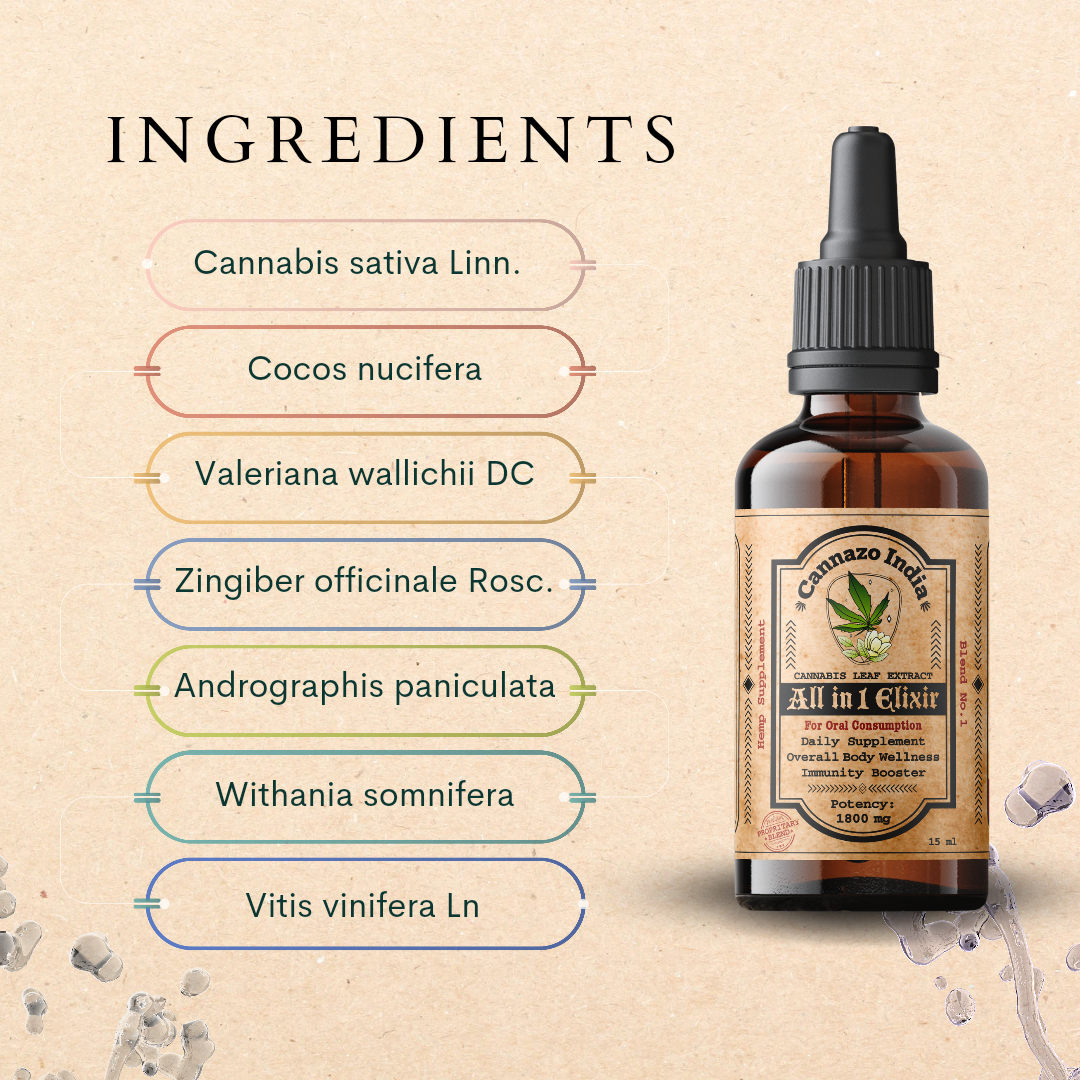 Cannazo India - All In One Elixir