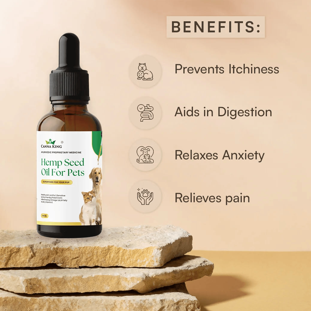 Cannaking - Hemp Seed Oil For Pets (50ml)