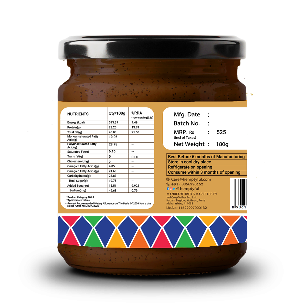Hemptyful - Hemp Spread (180gm)