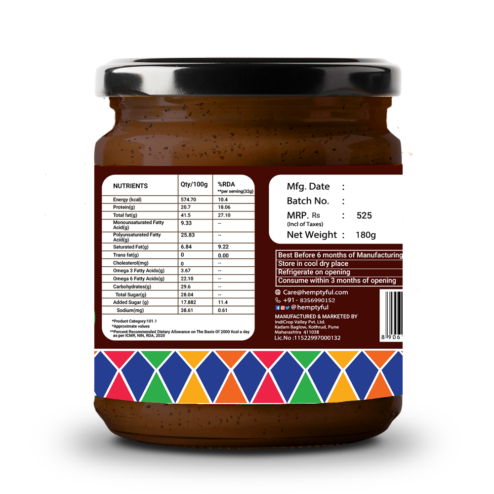 Hemptyful - Hemp Spread (180gm)