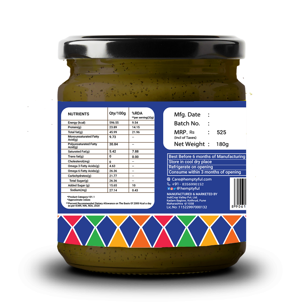 Hemptyful - Hemp Spread (180gm)