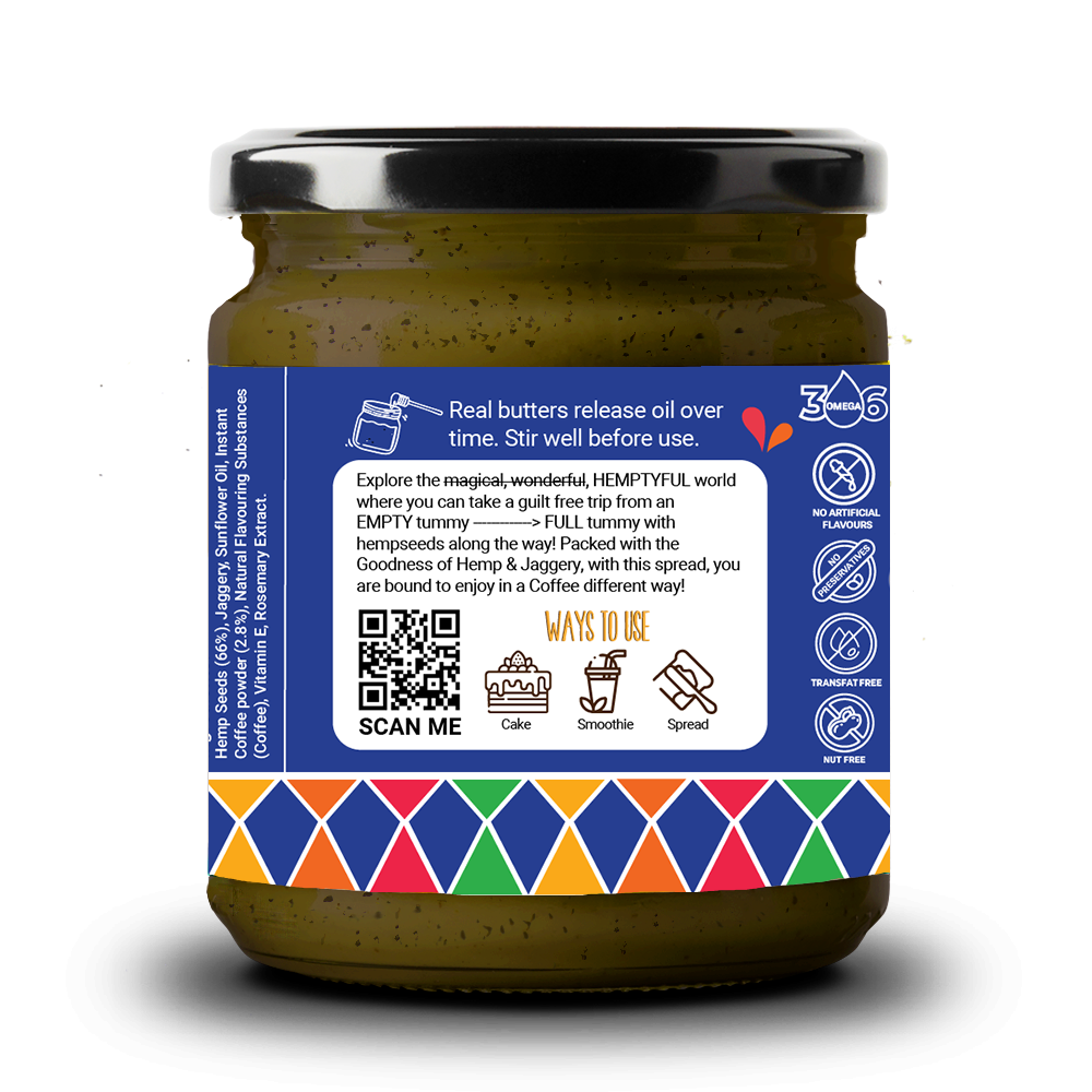 Hemptyful - Hemp Spread (180gm)