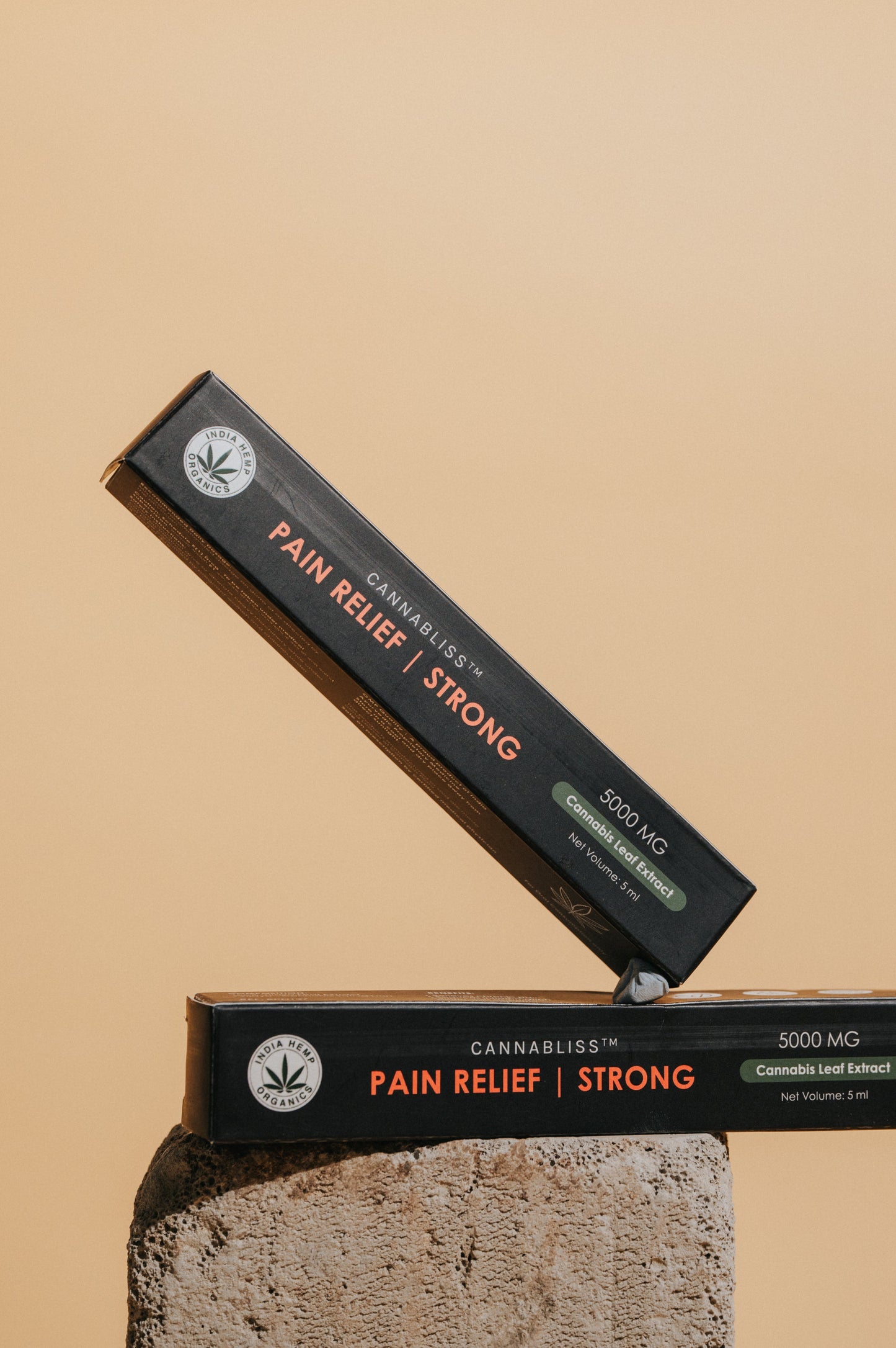 CannaBliss Pain Relief Strong – Extra-Strength THC rich Oil - 5000 MG