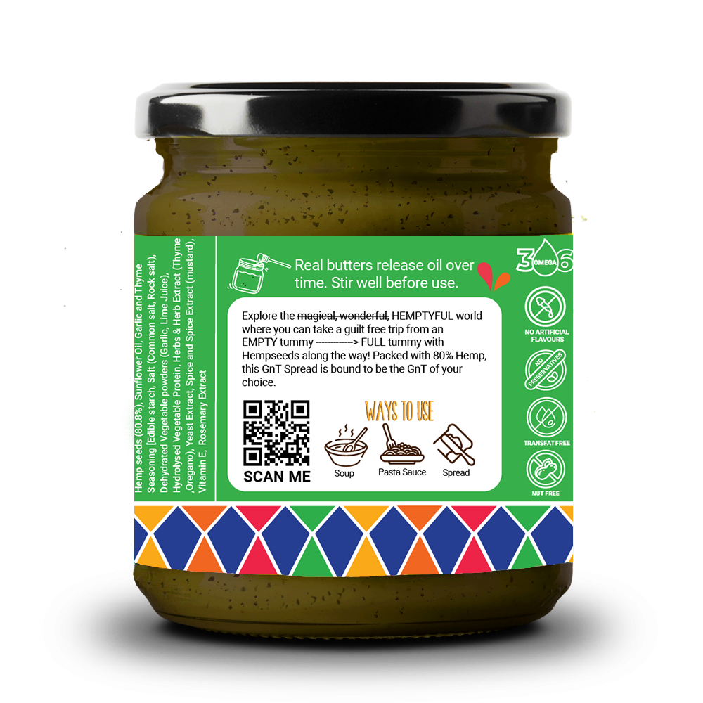 Hemptyful - Hemp Spread (180gm)