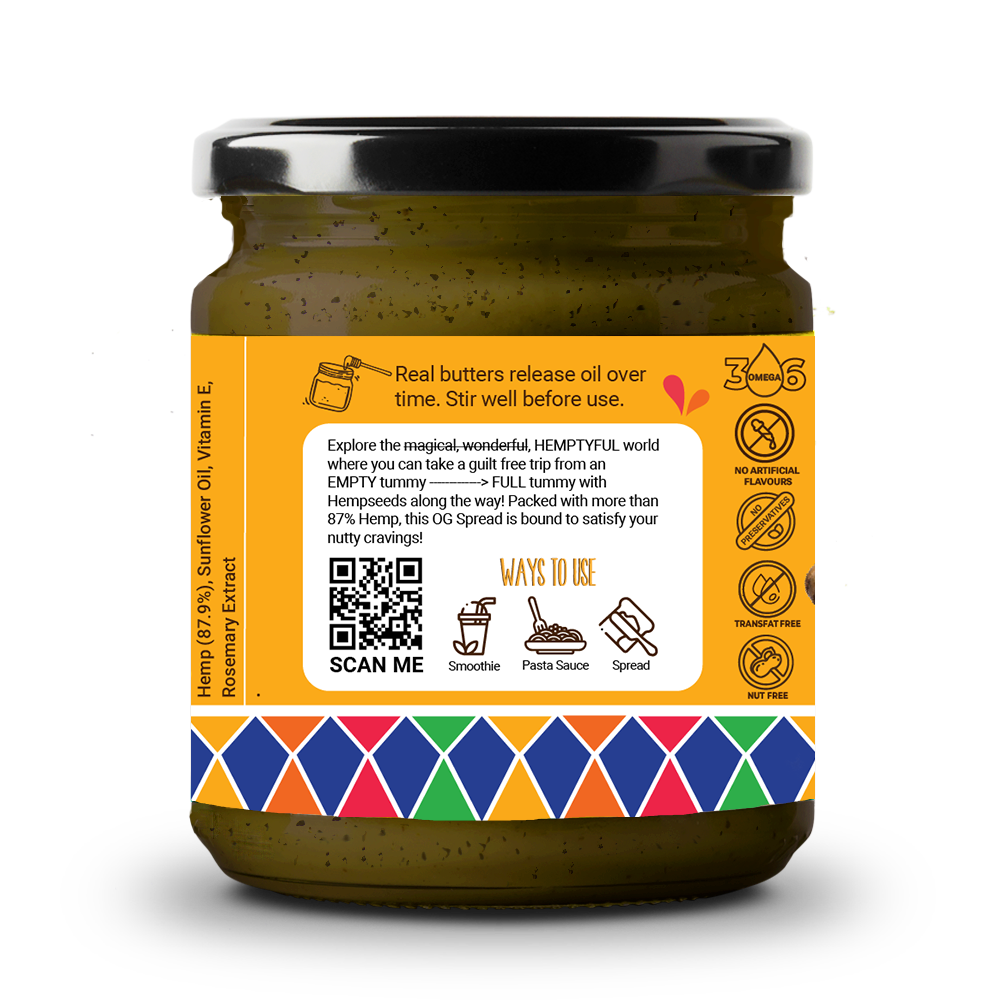 Hemptyful - Hemp Spread (180gm)