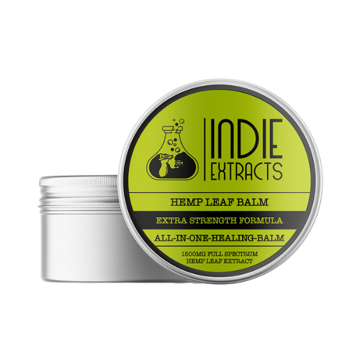 Indie Extracts - Hemp Leaf Balm | CBD+Essential oils (25g)