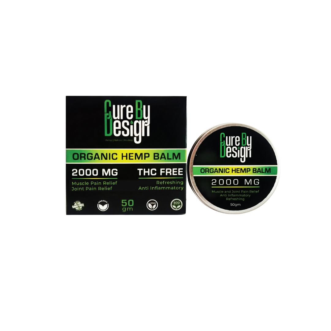 Cure By Design - Organic Hemp Balm - Hempivate