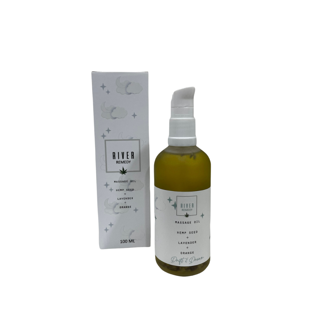 Buy River Remedy - Hemp Seed Massage Oil | Hempivate