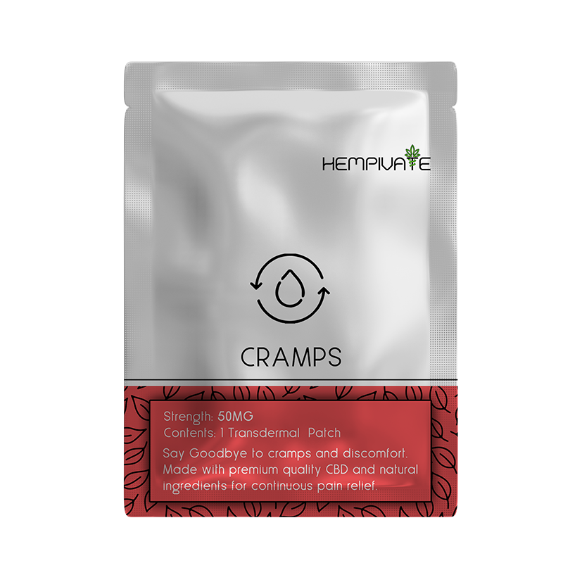 Buy CBD Patches for Cramps, Transdermal Hemp Patches in India