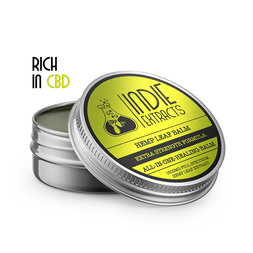 Buy Indie Extracts - Hemp Leaf Balm now online on Hempivate