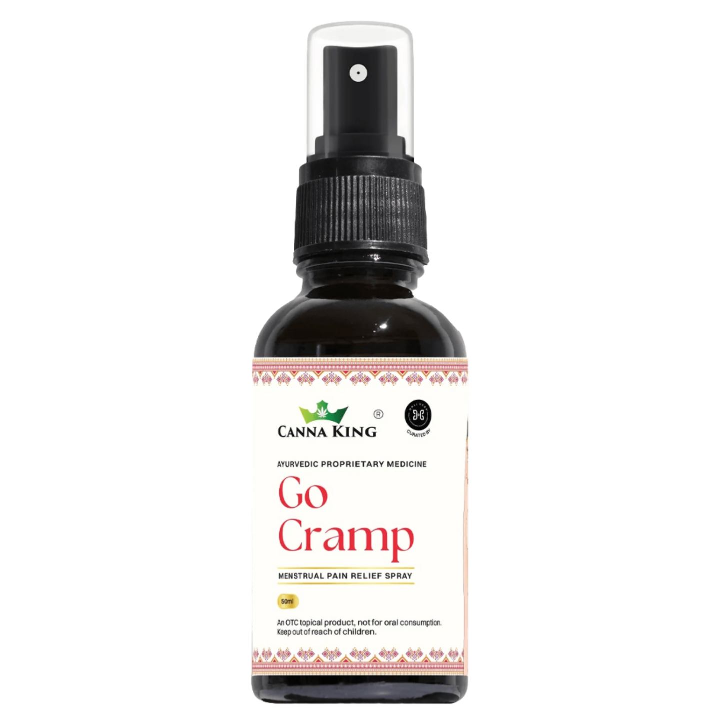 Cannaking - Go Cramp: Menstrual Pain Relief Spray (50ml)