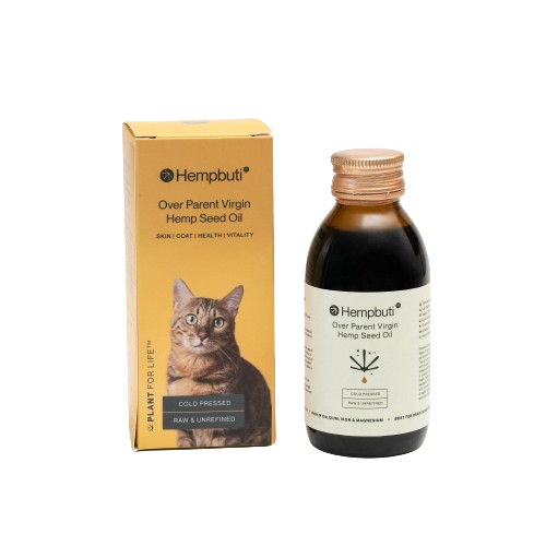 Hempbuti - Over Parent Virgin Hemp Seed Oil For Pets (125 ML)