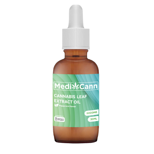 MediCann - Cannabis Leaf Extract Oil (Peppermint) (2000mg/10ml) (6000mg/30ml)
