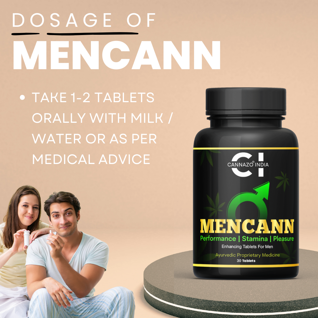 Cannazo India - Mencann Tablets (Sexual Booster For Men) (30 CAPSULES)