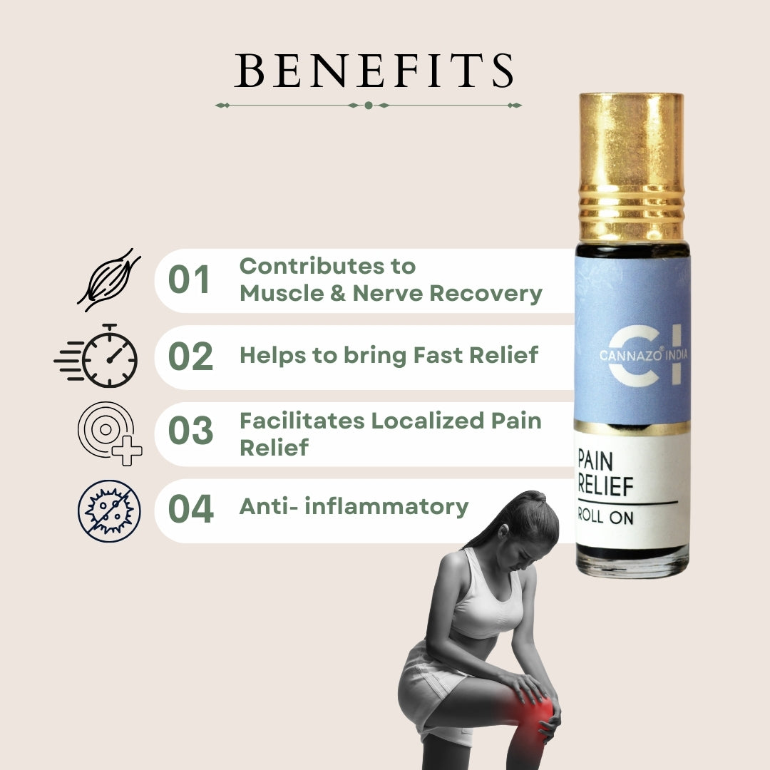 Cannazo India - Revive Pain Relief (Roll on)