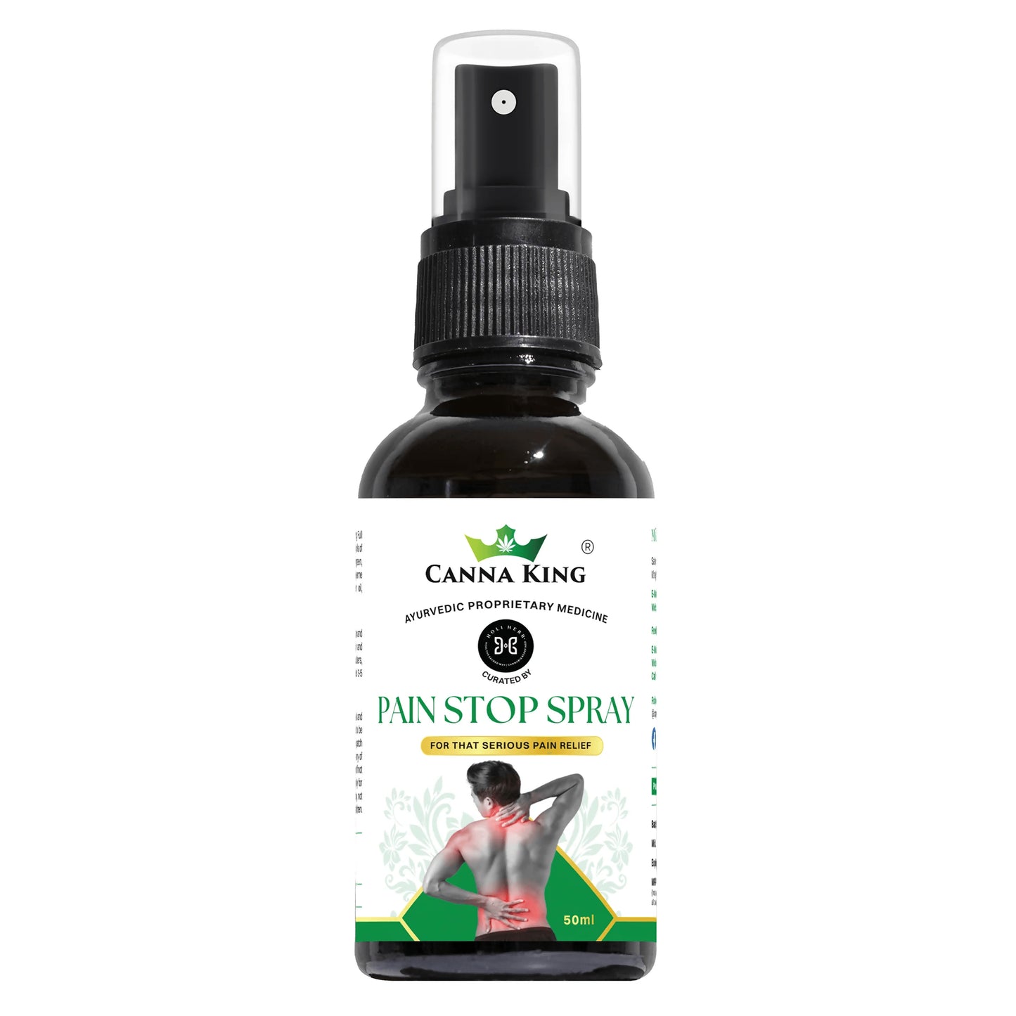 Cannaking - Pain Stop Spray: For Ultimate Pain Relief (50ml)