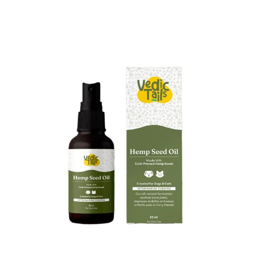 Vedic Tails - Hemp Seed Oil (50ml)