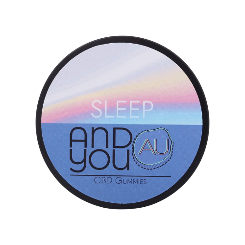 Andyou - Sleep&U Gummies (200MG CBD + 50MG MELATONIN)