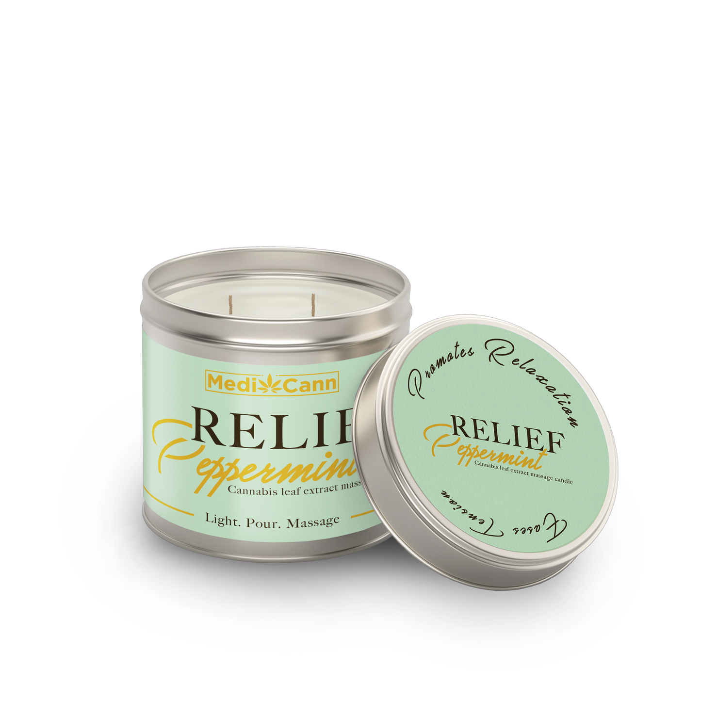 MediCann - Relief Body Massage Candle (100gm)