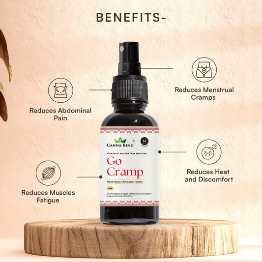 Cannaking - Go Cramp: Menstrual Pain Relief Spray (50ml)