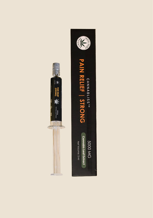 CannaBliss Pain Relief Strong – Extra-Strength THC rich Oil - 5000 MG