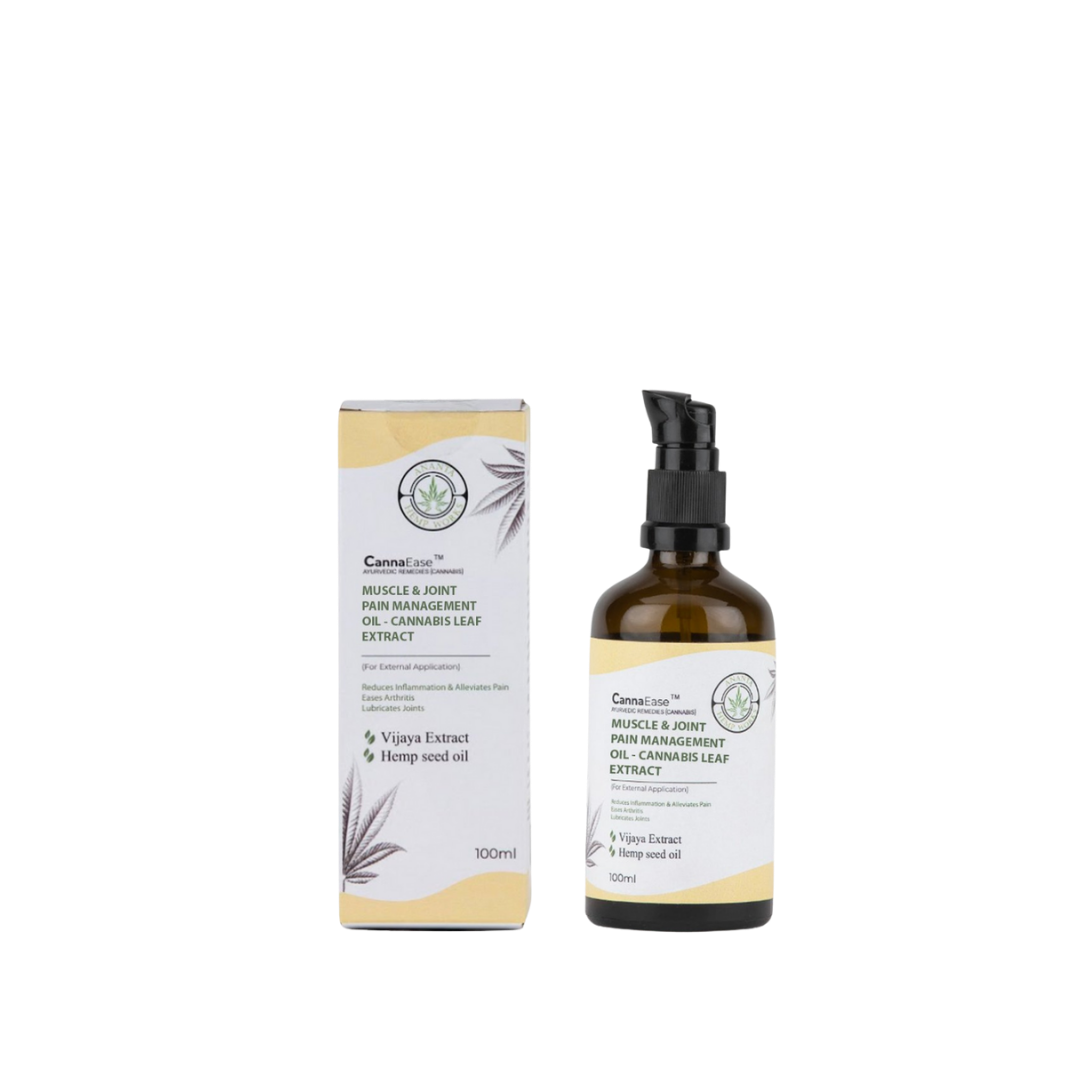 Buy Ananta Cannaease Muscle AAndd Joint Pain Management Oil | Hempivate