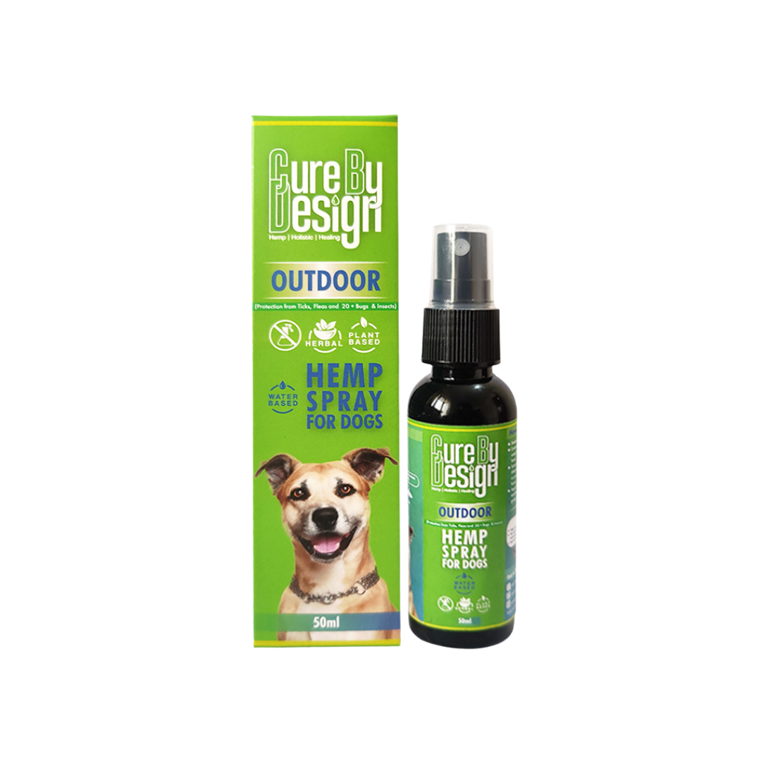 Buy - Cure By Design - Hemp Spray For Outdoor For Dogs - Hempivate