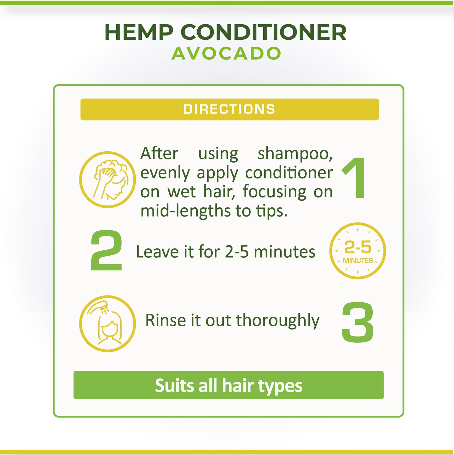 Cure By Design Hemp & Avocado Conditioner - Hempivate