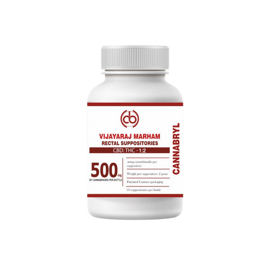 Cannabryl 500mg rectal suppositories (1:2)