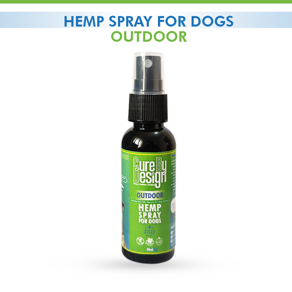 Buy - Cure By Design - Hemp Spray For Outdoor For Dogs - Hempivate