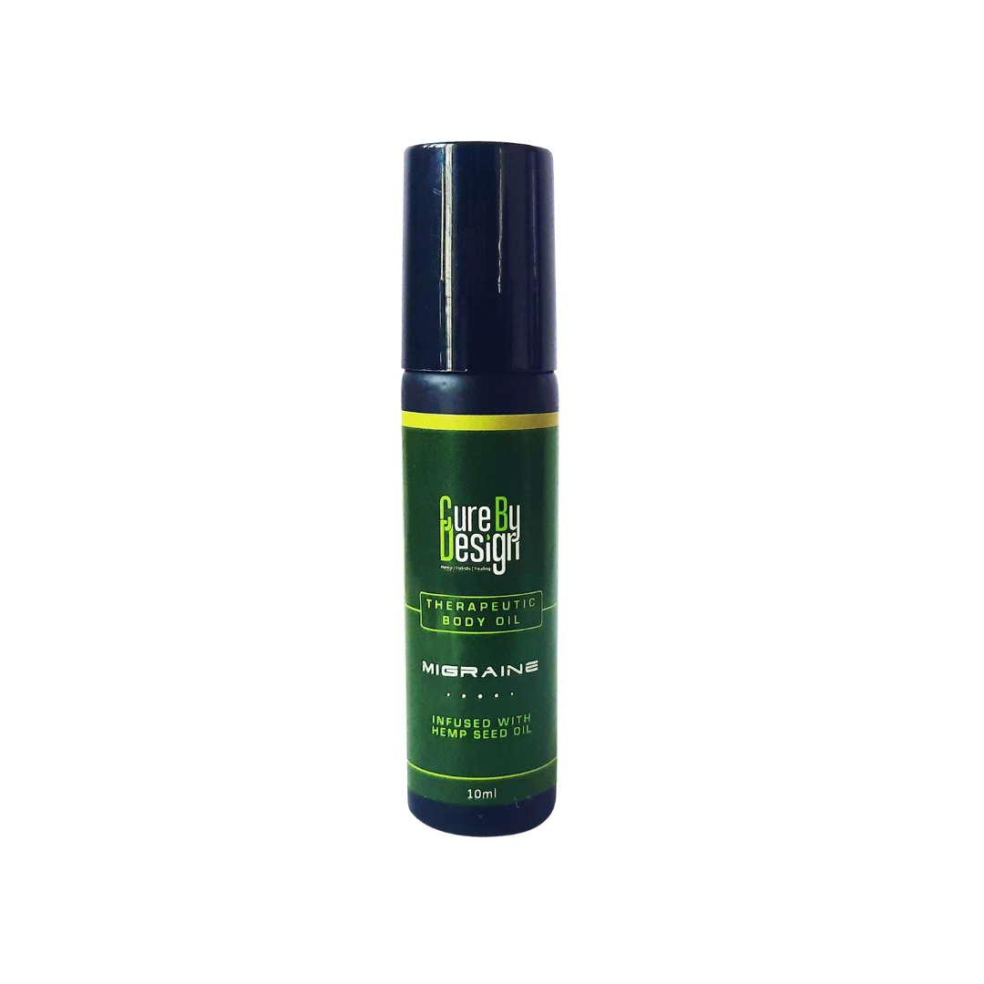 Cure By Design - Therapeutic Body Oil - Migraine
