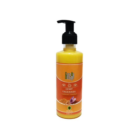 Cure By Design - Turmeric Face Wash | Hempivate