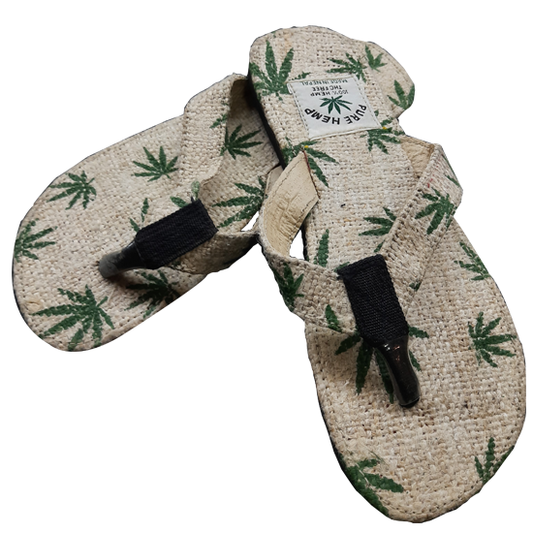 Buy Leaf Flip Flops, Pure Hemp Flip Flops  online now in India, Available on Hempivate
