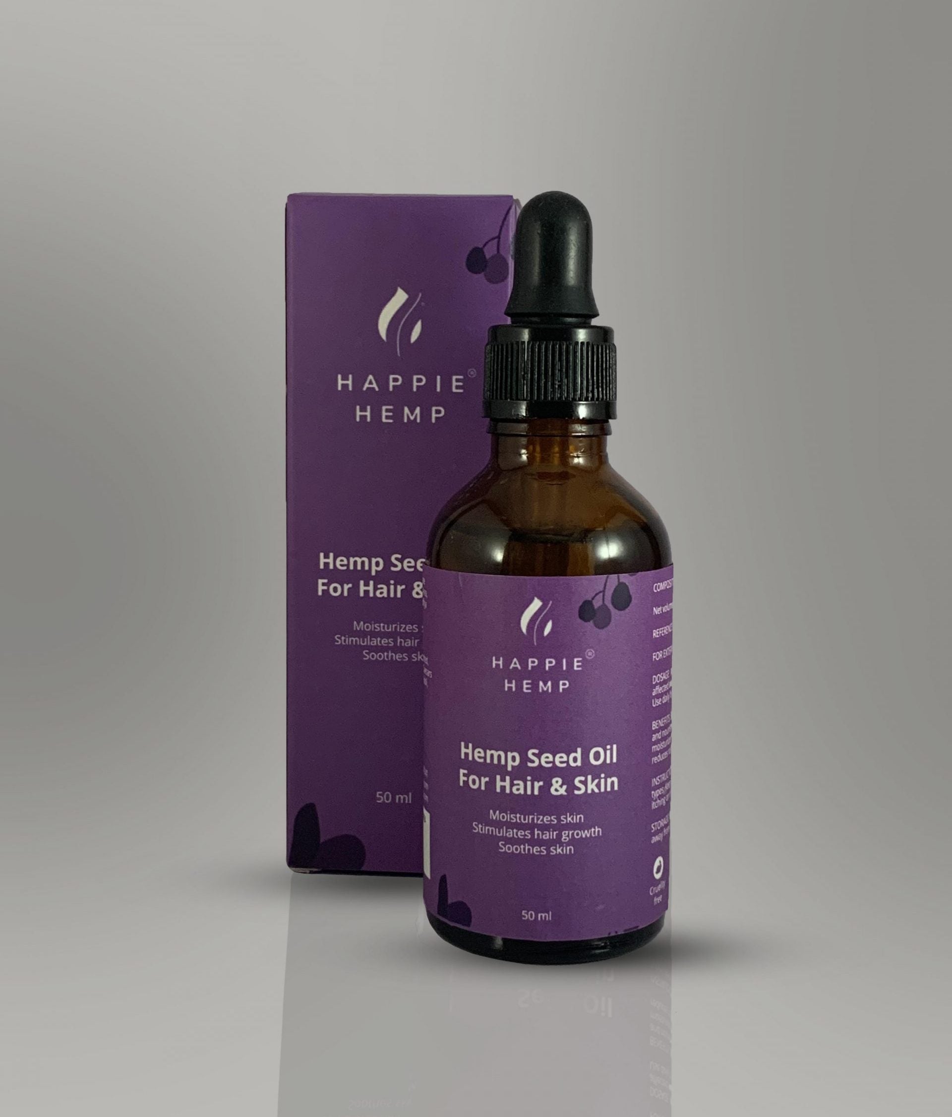 Buy - Happie Hemp - Hemp Seed Oil For Hair & Skin - Hempivate