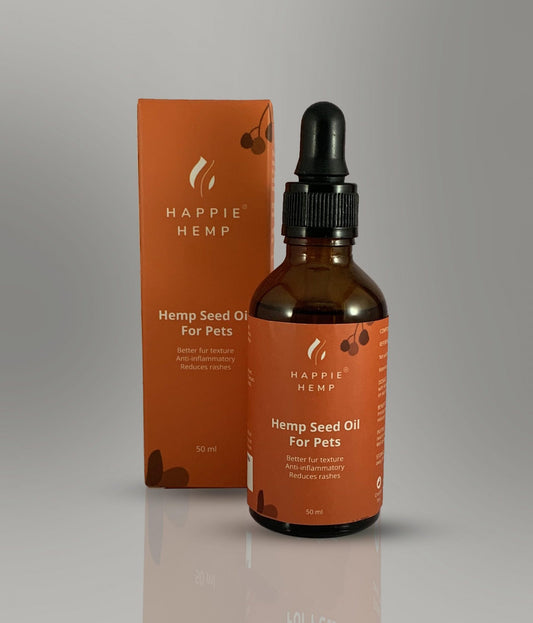 Happie Hemp - Hemp Seed Oil For Pets (50ml)