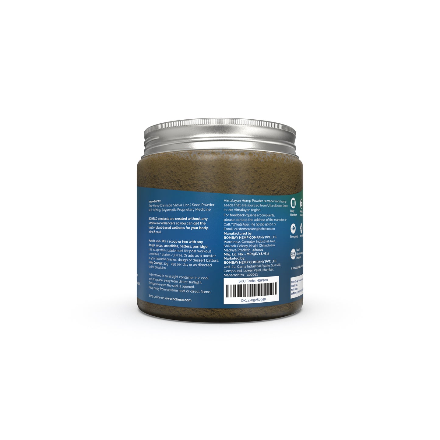 Boheco - Hemp Seed Powder