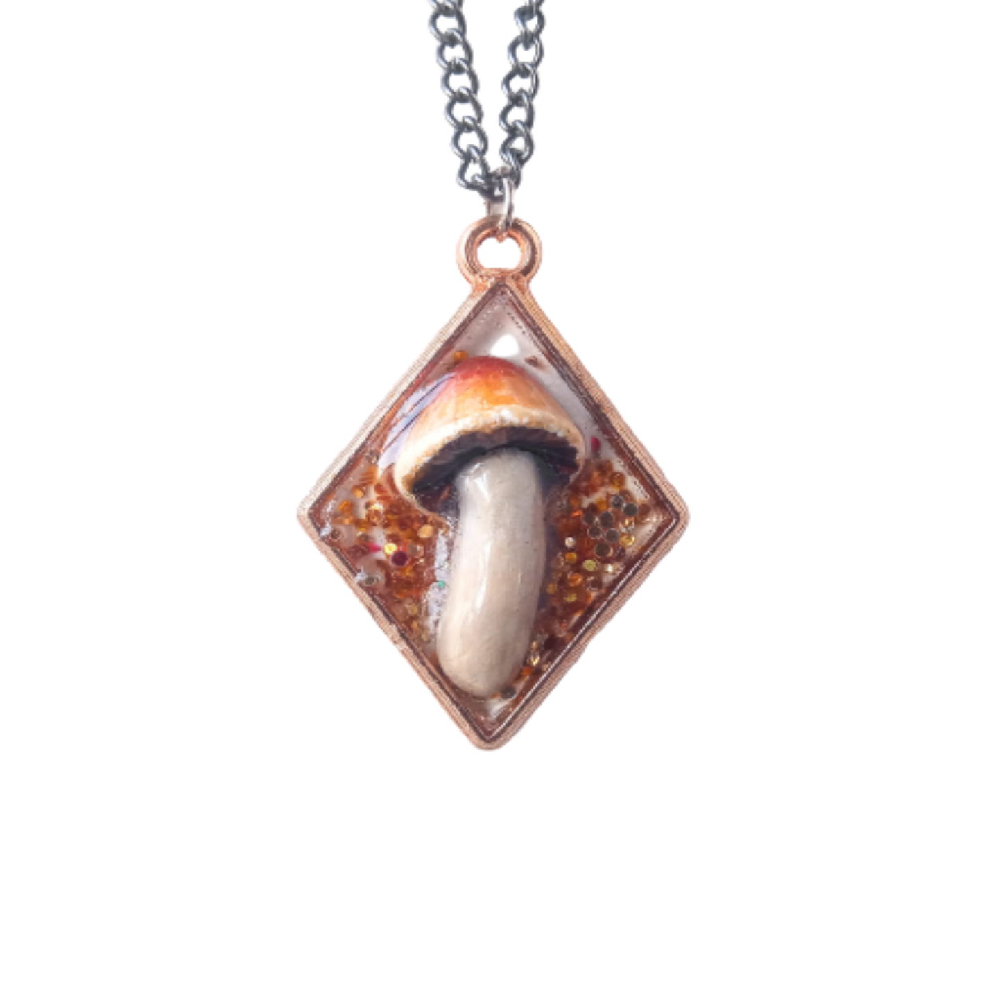 Buy handmade Mushroom Glitter pendants online