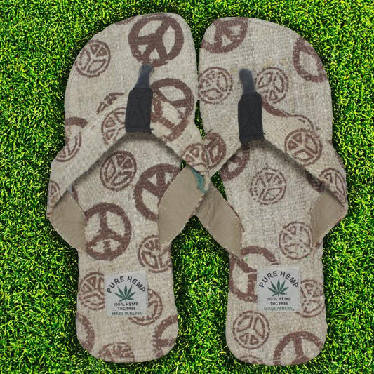 Buy Coffee Hippie,  Pure Hemp Flipflops online  in India, Available on Hempivate