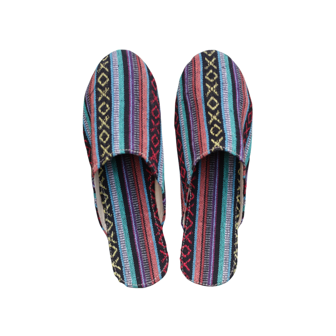 Buy Lunar Stripes Pure Hemp Slides | Hempivate