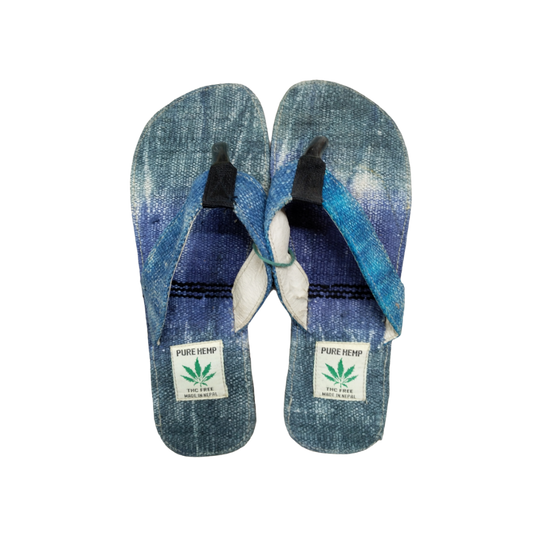 Buy Tie Dye Flip Flops Pure Hemp Flipflops online now in India | Hempivate 