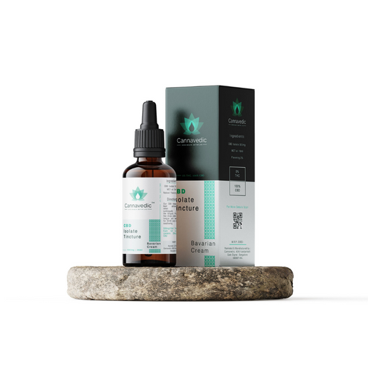 BUY Cannavedic CBD Isolate Tincture  BAVARIAN CREAM online CBD product 
