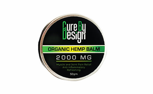 Buy Cure By Design  Organic Hemp Balm (2000 MG) for  Hempivate 