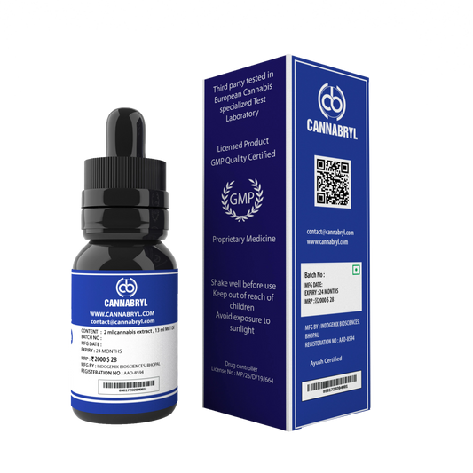 Cannabryl RAW Tincture 4:1 CBD:THC Oil 15 ml (1000 mg - 1500 mg) shop now from  Hempivate 