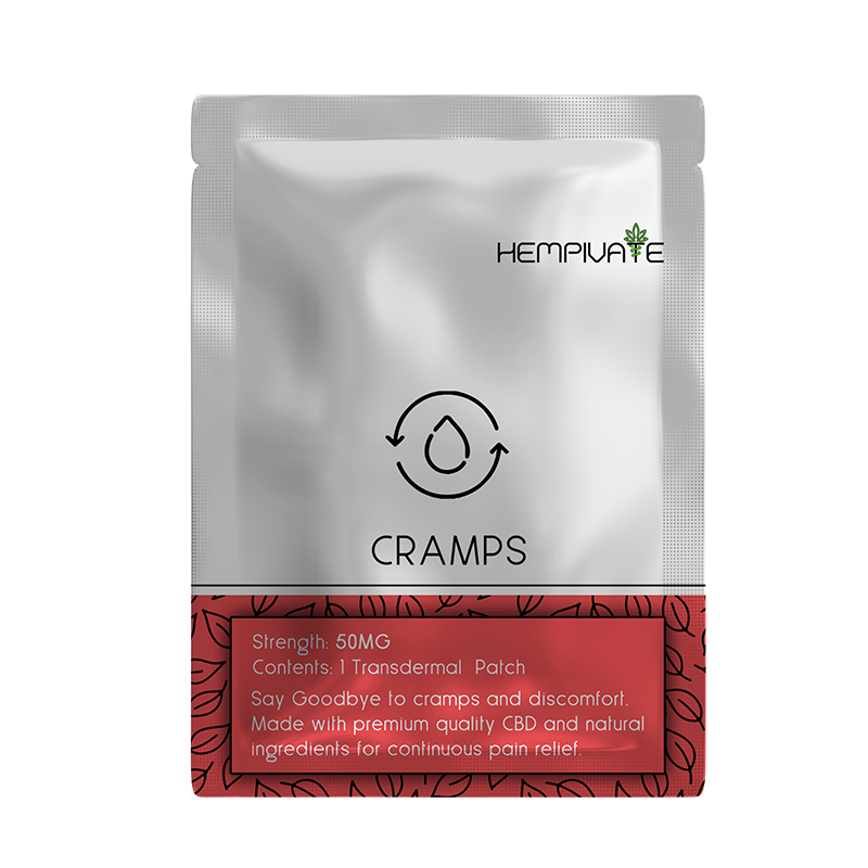 Buy CBD  Patches for Cramps, Transdermal Hemp Patches in India 