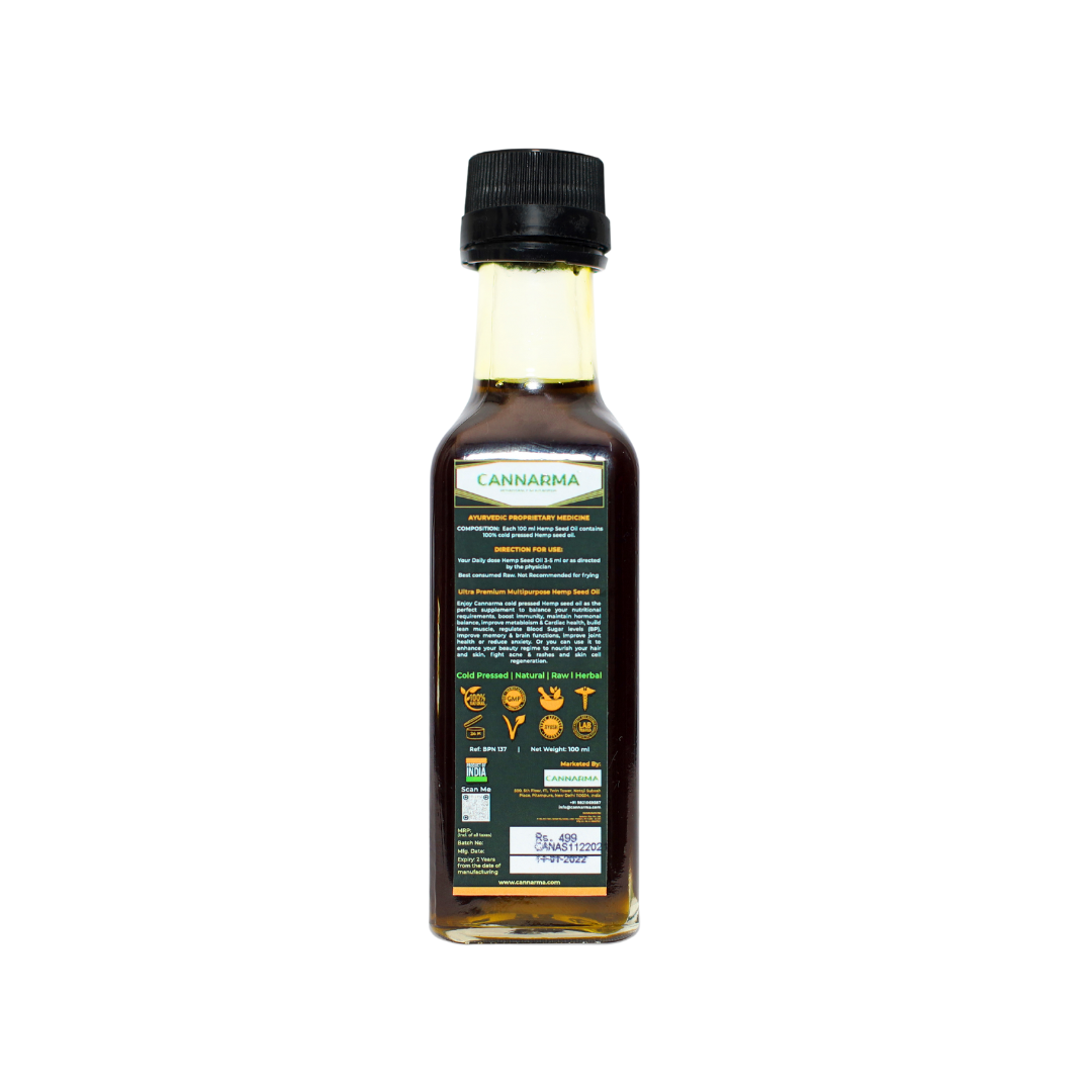 Cannarma - Hemp Seed Oil (100ml)